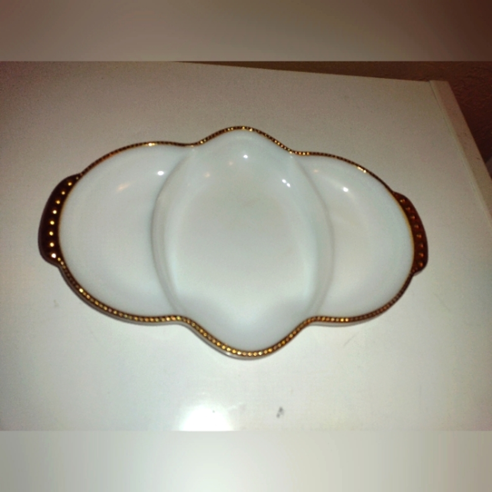 Fire King Relish Dish